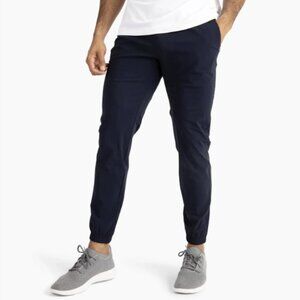 UNRL In-Flex Jogger III Midnight Navy Blue Pants Lightweight Stretch Breathable